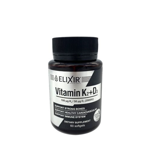 Витамин К2 + D3 Эликсир капсулы №60