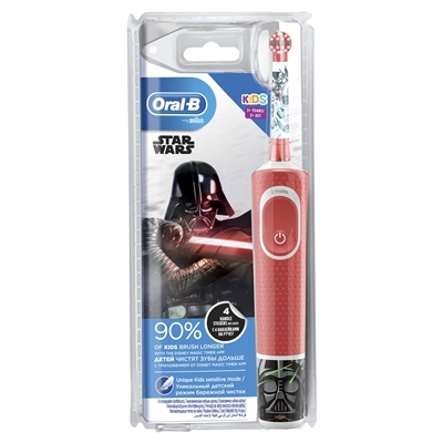 Электрическая зубная щетка Oral-B Kids D100.413.2К с героями Звездные Войны