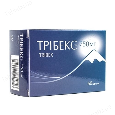 Трибекс таблетки по 750 мг №60 (10х6)