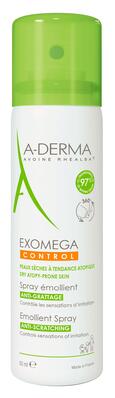 Спрей-эмолент A-Derma Exomega Control Emollient Spray для уменьшения зуда, 50 мл