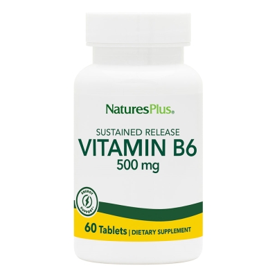 Витамин B6 Nature's Plus Vitamin B6 500 мг, 90 таблеток