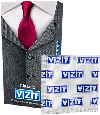 Презервативы Vizit Classic классические, 12 штук