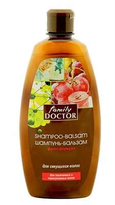 Шампунь-бальзам Family Doctor Фито-формула для секущихся волос, 500 мл