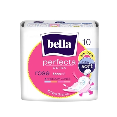 Прокладки гигиенические Bella Perfecta Ultra Rose deo fresh, 10 штук