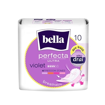 Прокладки гигиенические Bella Perfecta Ultra Violet deo fresh, 10 штук