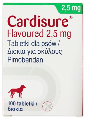 Кардишур 2,5 мг (ДЛЯ ЖИВОТНЫХ), 100 таблеток