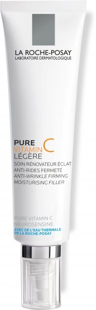 Крем-філер для обличчя La Roche-Posay Pure Vitamin C Legere антивіковий зволожуючий комплексної дії для нормальної, комбінованої шкіри, 40 мл