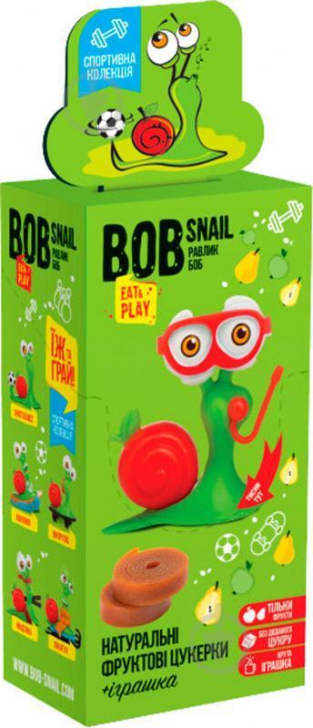 Набор Bob Snail Eat&Play Яблоко-груша натуральные конфеты + игрушка, 51 г