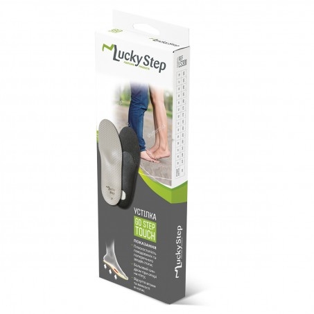 Стельки ортопедические Lucky Step LS302 GoStep Touch, размер 41