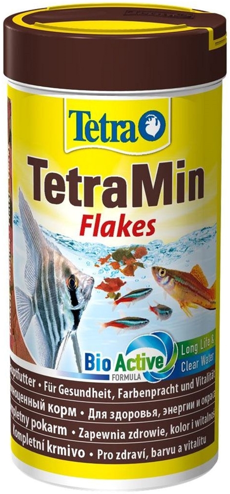 Корм для аквариумных рыб Tetra TetraMin Flakes в хлопьях, 250 мл