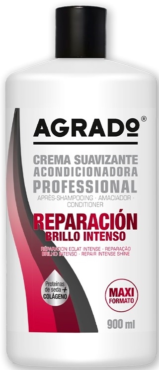 Кондиционер для волос Agrado Reparacion интенсивное восстановление и сияние, 900 мл