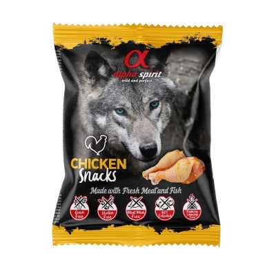 Alpha Spirit DOG Snacks Chicken 50