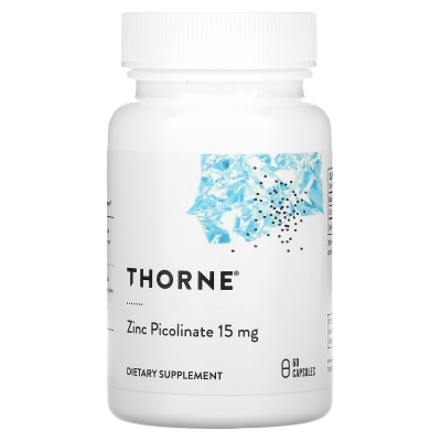 Цинк Пиколинат 15 мг Thorne Research Zinc Picolinate капсулы №60
