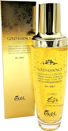 Эссенция для лица Ekel Snail Gold Essence омолаживающая с муцином улитки и частицами золота, 150 мл