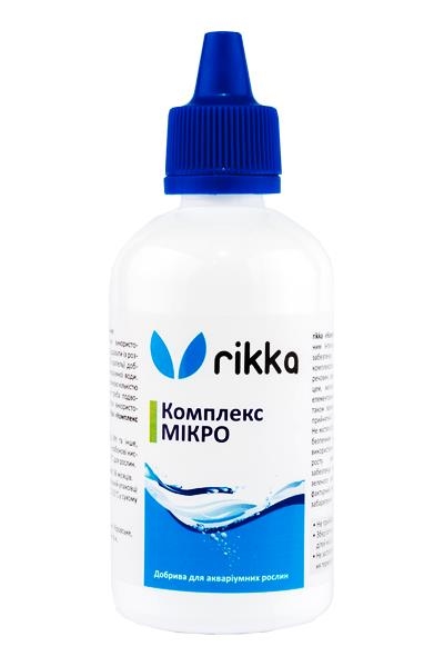 Комплекс Микро Rikka удобрение для аквариумных растений, 100 мл
