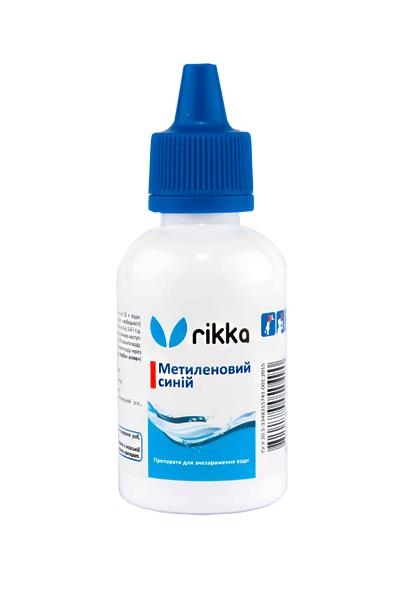 Метиленовый синий Rikka для обеззараживания аквариумной воды, 50 мл