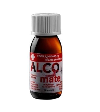 АЛКО Мате ALCO Mate Раствор Д/Перор. Прим. По 60 Мл №9 Во Флак.