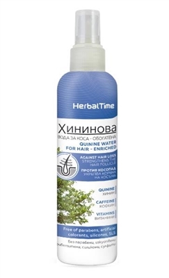 Хининовая вода Herbal Time для волос, 200 мл