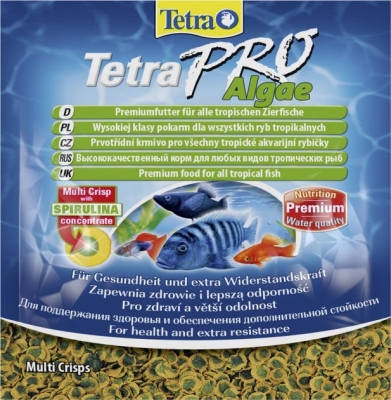 Корм для аквариумных рыб Tetra TetraPRO Algae (Vegetable), 12 г