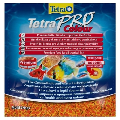 Корм для аквариумных рыб Tetra TetraPRO Colour чипсы, 12 г