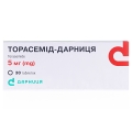 Торасемид-Дарница таблетки по 5 мг №30 (10х3)