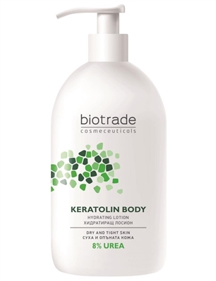 Лосьон для тела Biotrade Keratolin Body, 8% увлажняющий мочевины, 400 мл