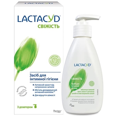 Средство для интимной гигиены Lactacyd Свежесть флакон 200 мл с дозатором
