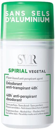 Дезодорант-антиперспирант SVR Spirial для тела,  роликовый, без солей алюминия, 50 мл