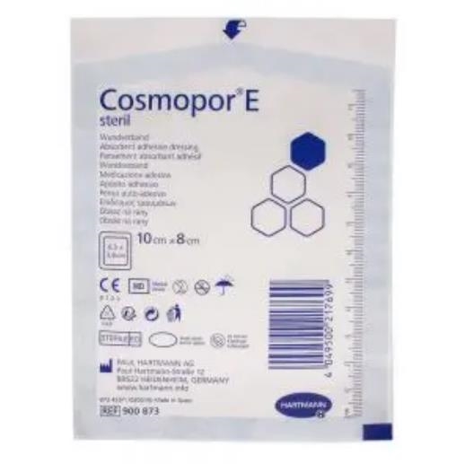 Повязка пластырная Cosmopor E steril для закрытия ран 10 см х 8 см стерильная, 1 штука