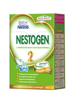 Смесь сухая молочная Nestogen 2 для детей с 6 месяцев, 700 г