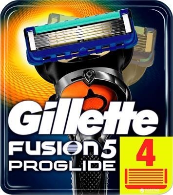 Картриджи сменные для бритья Gillette Fusion5 ProGlide, 4 штуки