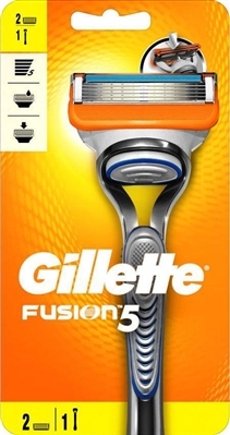 Бритва Gillette Fusion5 с 2 сменными картриджами