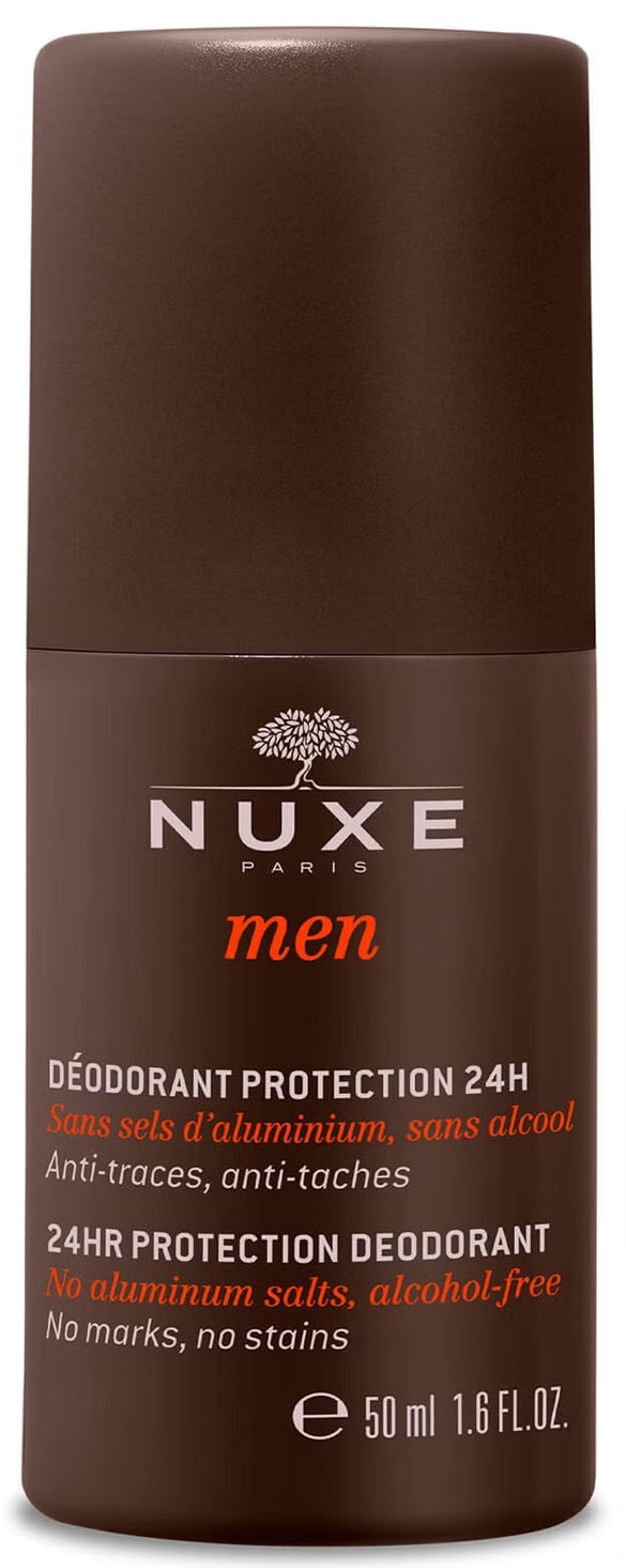 Дезодорант Nuxe Men шариковый для мужчин, защита 24 часа, 50 мл
