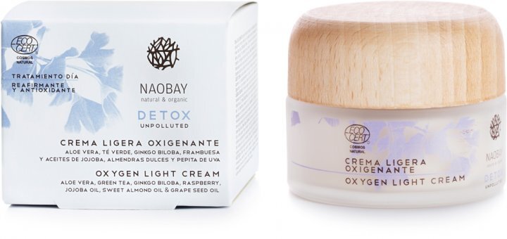 Крем для лица Naobay Detox Oxygen Light Cream кислородный, легкий, 50 мл