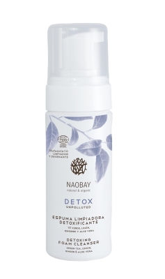 Пенка для умывания Naobay Detox для жирной и комбинированной кожи, 150 мл