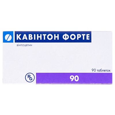 Кавинтон: Инструкция + Цена От 206 Грн В Аптеках | Tabletki.Ua