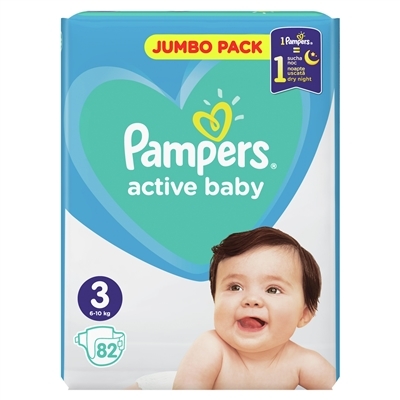 Подгузники Pampers Active Baby 4 (9-14 кг) 46 шт