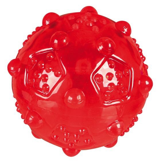 Игрушка для собак Trixie 33678 мяч с выпуклостями и шипами резиновый, 8 см