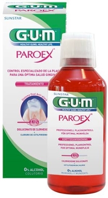 Ополаскиватель для полости рта GUM Paroex, 0.12%, 300 мл