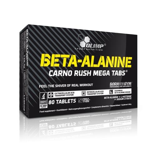 Амінокислота Olimp Beta-Alanin Carno Rush Mega, 80 таблеток