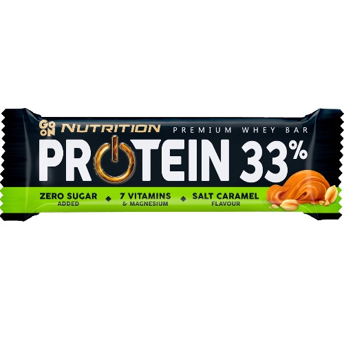 Батончик GO ON Nutrition Protein Bar 33% Salt Caramel, 50 г