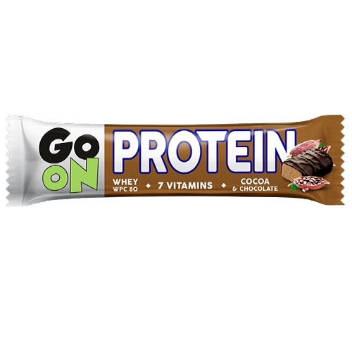 Батончик GO ON Nutrition Protein WPC 20% Какао, 50 г