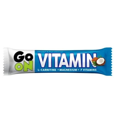 Батончик GO ON Nutrition Vitamin Bounty + L-carnitine Кокос, 50 г