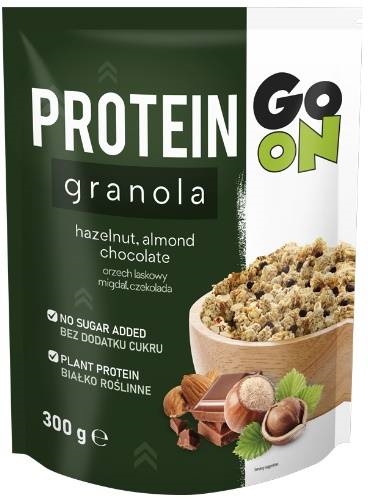 Гранола GO ON Nutrition Protein Granola with Chocolate and Nuts, 300 г
