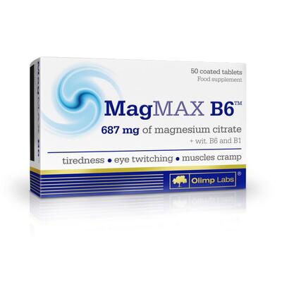 Магний В6 Olimp MagMAX B6, 50 таблеток