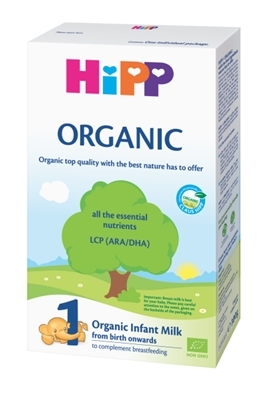 Смесь сухая молочная органическая HiPP Organic 1, для детей с рождения, 300 г, для детей с рождения