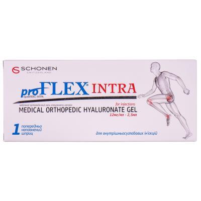ПроФлекс Интра гель для внутрисуставных инъекций 12 мг/мл по 2.5 мл №1 в предвар. запол. шпр.