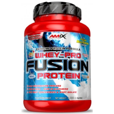 Протеин Amix Nutrition Whey-Pro FUSION banana, 1000 г