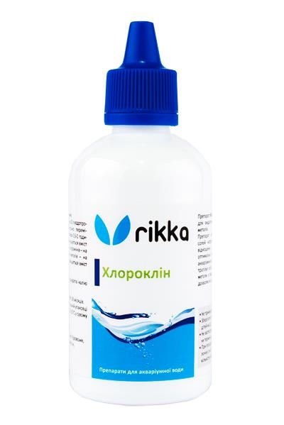 Хлороклин Rikka для аквариумной воды, 100 мл