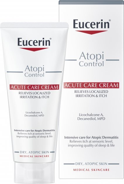 Крем Eucerin 83553 AtopiControl интенсивный, успокаивающий для атопической кожи в период обострения, 100 мл